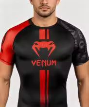 camiseta corta de compresión
